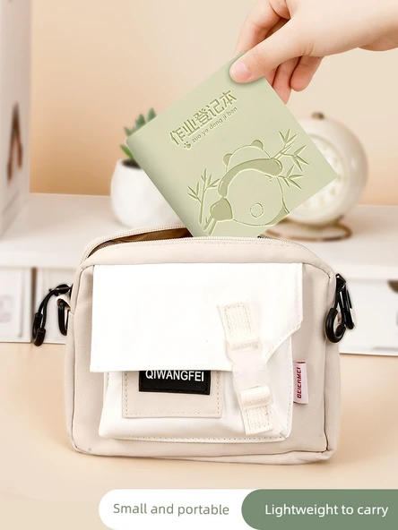 Cep Mini Defter - Yatay Çizgi - 4 Paket - Açık Yeşil, Mor, Pembe ve Mavi ile 4 Kalem - Resim 4