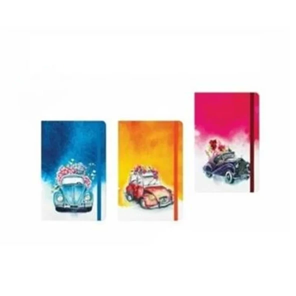 KESKİN KLASİK SERT KAPAK DEFTER 9x14 ÇİZGİLİ 80 YAPRAK (413755)