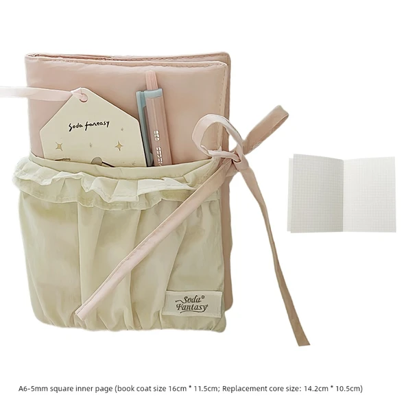 Pembe A6 Kareli Defter - Sodafantasy