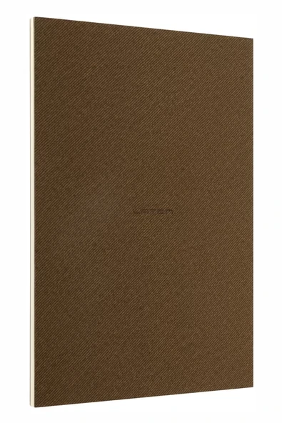 LATON VİİLEA A5 PREMİUM TERMO DERİ YUMUŞAK KAPAK PVC A5 KAYDIRICI ÇANTA,PVC A6 YAPIŞTIRICI CEP DEFTER 14x21cm 96 SAYFA KAHVERE