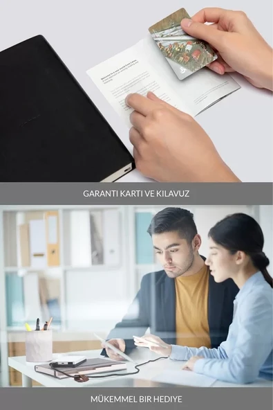 LATON TAVOİTE A5 TARİHSİZ PLANLAYICI TERMO DERİ YUMUŞAK KAPAK DEFTER 14x21cm 256 YAPRAK KOYU GRİ - 4