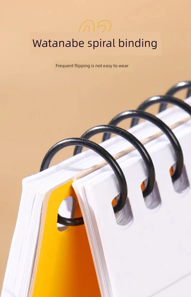 A5 Spiral Defter - [6 Paket] A5 (Toplam 480 Sayfa) - Resim 10