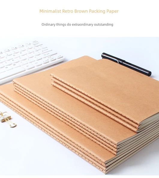 Minimalist Cornell Defter Lotus Kök Renk - 7