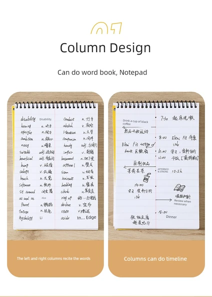 A6 Spiral Defter - [Yapıştırılmış Seri] A6 Yatay Çizgi - 9