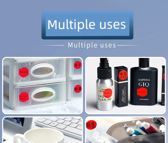 Karışık Renkli Nokta Çıkartmaları 25mm - 480 Adet - Resim 9