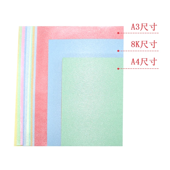 DIY El Yapımı Köpük Tahta Kağıdı - A4 Beyaz 4mm (10 Sayfa) - Model 2 - 4