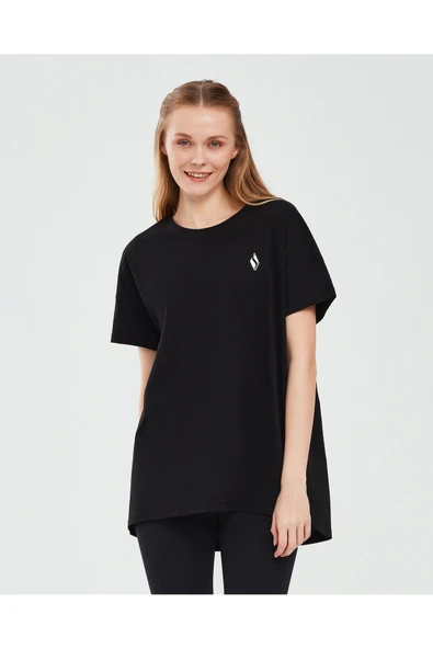 W Performance Tops Crew Neck T-shirt Kadın Siyah Tshirt S221482-001