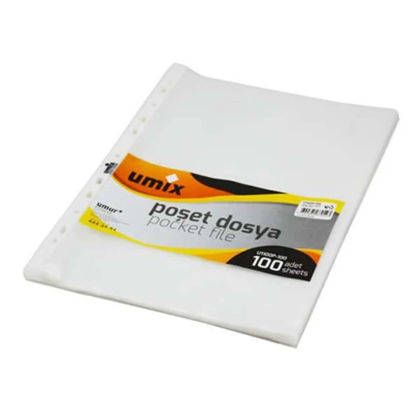 Umix Poşet Dosya 100'lü Paket