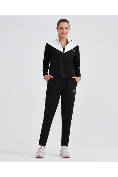 W Micro Collection Colorblock Suit Kadın Siyah Eşofman Takımı S212251-001