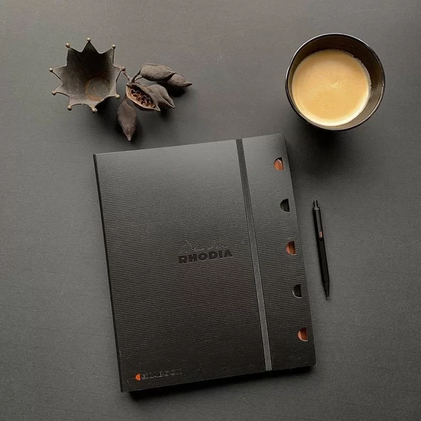 Rhodia Exa Book Refilable Organizer Defter 16x21cm 80 Yaprak 80g ürün görseli