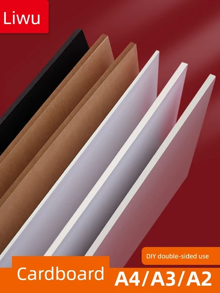 Beyaz A2 Karton - 2.6mm - 5 Sayfa - 2