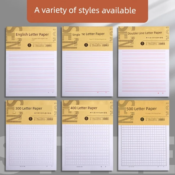 B5 Boyut Tek Satır Taslak Defter [G1612] 10 Paket - 5