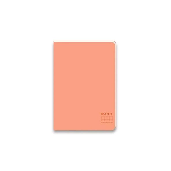 Keskin Pastel Light Pp.Kapak Dikişli Defter A4 60yp.Kareli 335212 - Resim 5