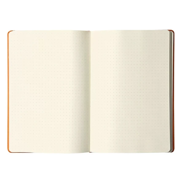 Rhodia Boutıque Sert Kapak Defter Noktalı Turuncu 9x14cm - 2