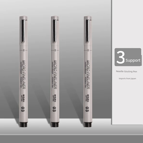 Yıkanabilir Çizgi Kalemi - 03(0.38mm) [3]