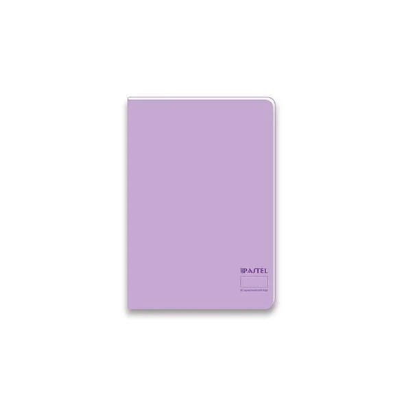 Keskin Pastel Light Pp.Kapak Dikişli Defter A4 60yp.Düz 327010-99 - Resim 5