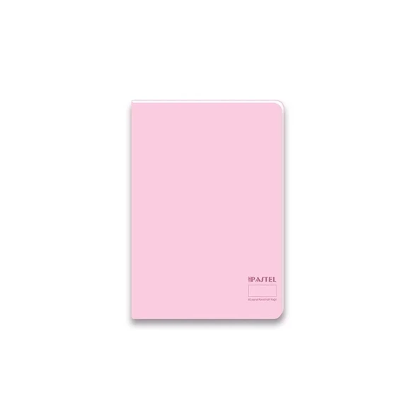 Keskin Pastel Light Pp.Kapak Dikişli Defter A4 60yp.Düz 327010-99 - Resim 4
