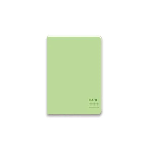 Keskin Pastel Light Pp.Kapak Dikişli Defter A4 60yp.Kareli 335212 - Resim 4