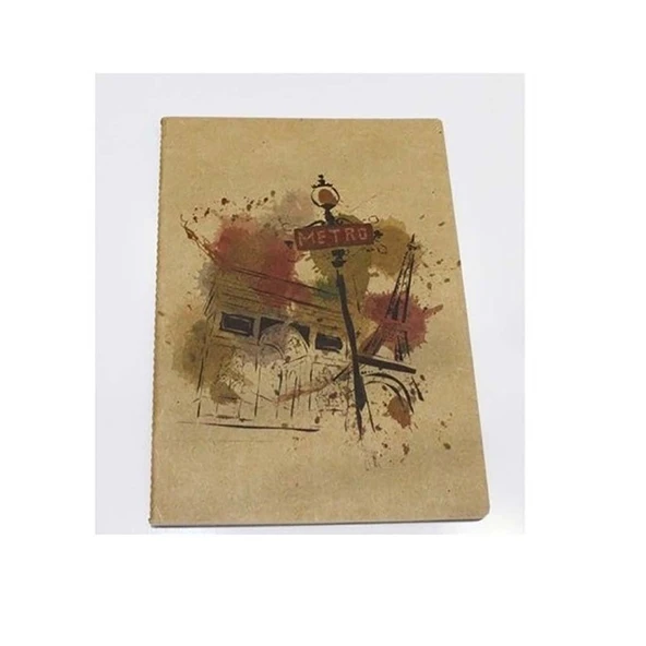 Liz Kf15 Kraft Kapak 15X21 96 Yp Kareli Defter ürün görseli