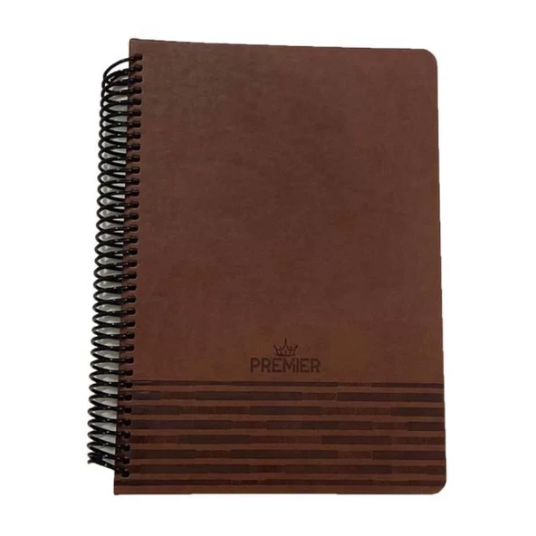 Keskin Premier Sert Kapak Defter 17x24cm 120yp Kareli - Resim 4