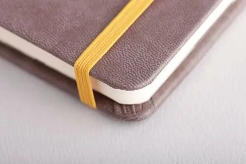Rhodia Boutique Rodiarama Renkler Italyan Deri Defter  Chocolate A6 - 2