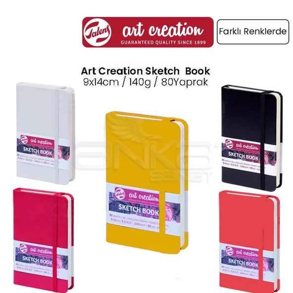 Talens Art Creation Sketch Book 9x14cm 140g 80 Yaprak - 1