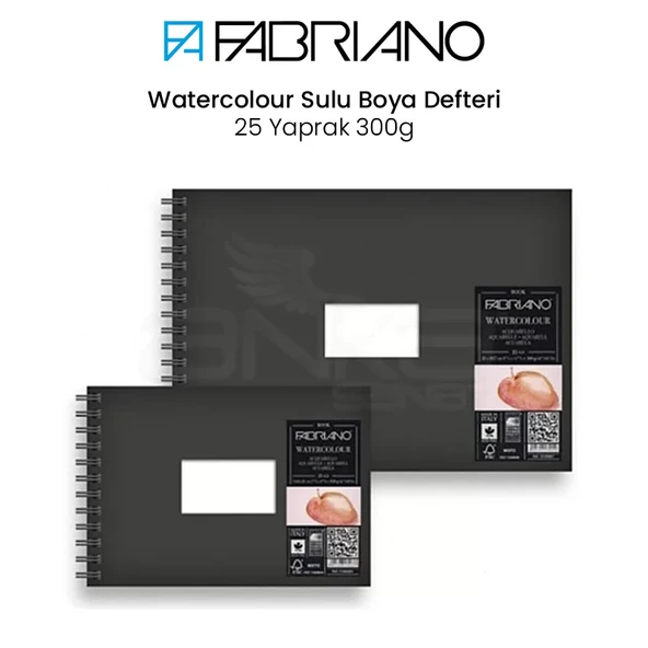 Fabriano Watercolour Sulu Boya Defteri 25 Yaprak 300g ürün görseli