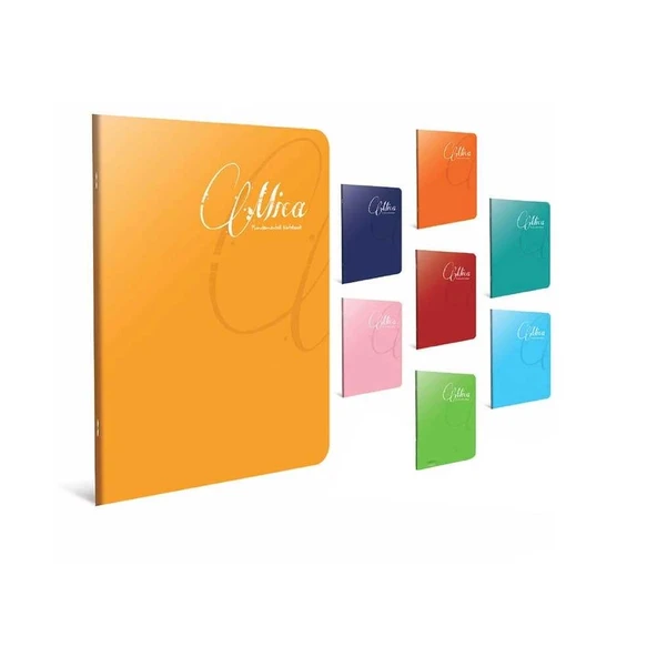 Gıpta Mica Tel Dikişli Plastik Kapak Düz Defter A4 40 Yaprak - 2