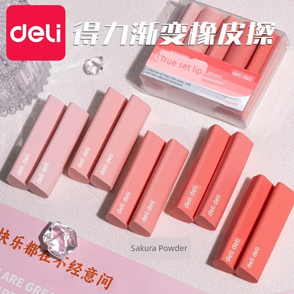 Su Damlası Silgi - 5'li Paket - Paris Gri - 2