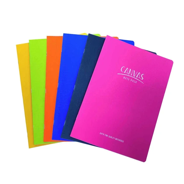 Gıpta Canvas Tel Dikişli Polipropilen Kapak Defter A4 80 Yaprak Kareli - Resim 2