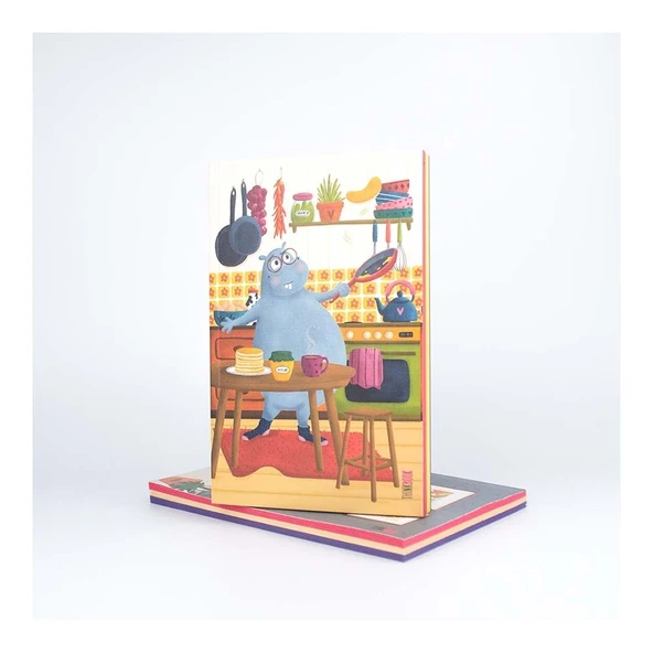 Thinkbook Şuşu Sevimli Şef Defter - Resim 3