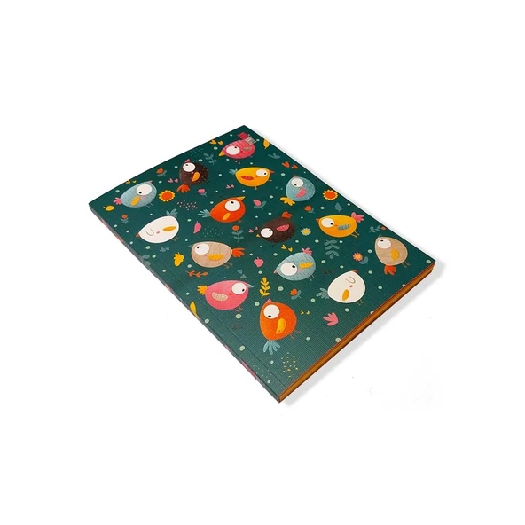 Thinkbook Animals Serisi Defter 15X21,5Cm Minik Kuşlar
