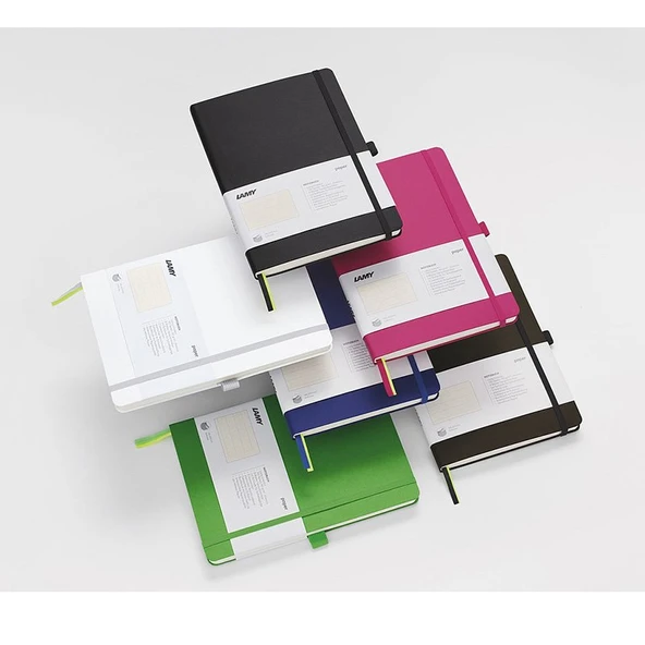 LAMY B3P YUMUŞAK KAPAK DEFTER A5 192 YAPRAK PEMBE - Resim 3