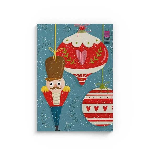 Thinkbook Kış Serisi Muhafız 10,5x14 96 Sayfa Çizgisiz Defter ürün görseli