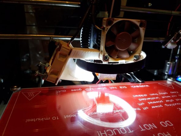 Mk8 Soğutma Fan Kanalı, Reprapguru Prusa İ3 Plastik Aparat