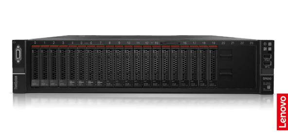 LENOVO  SERVER 7Z73A0AXEA THINKSYSTEM SR650 V2 SILVER 4314 16C 2.4GHz 1x32GB 3200MHz 9350-8i 2GB 1x1100W TITANIUM XCC ENT 2U RACK