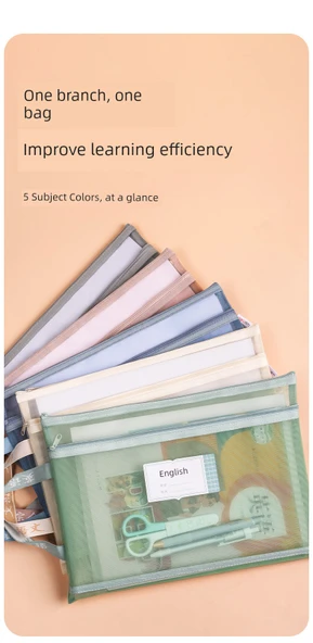 Deli Fermuarlı Tek Katmanlı Ders Çantası - Operasyon/Gri - Resim 9