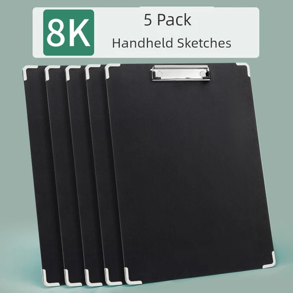 Su Geçirmez 8K Eskiz Defteri - 5 Paket Eskizler