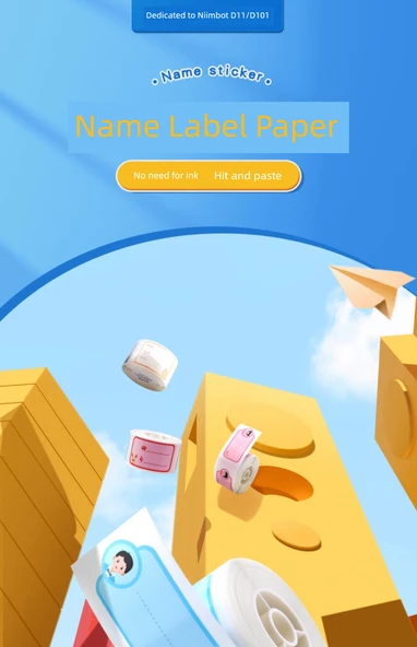 D101 Termal Etiket Kağıdı - 25x39mm - Hanhan - 160 Adet - Resim 7