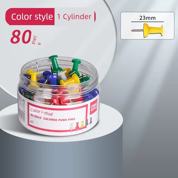 Renkli I-nail - 80 Adet - Varil