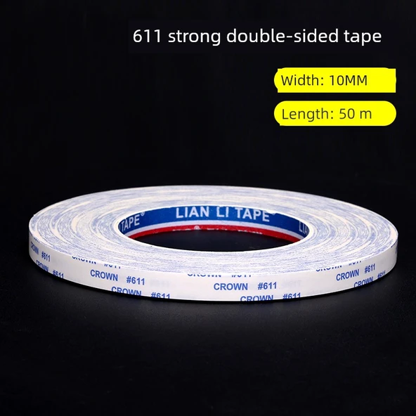 Çift Taraflı Bant - 10mm Genişlik - 50m Uzunluk