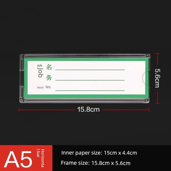 A4 Kağıt Koruyucu Dosya Kutusu - A5 Bar