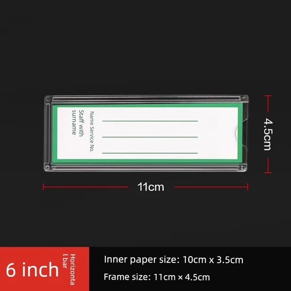 A4 Kağıt Koruyucu Dosya Kutusu - 6 inç Bar