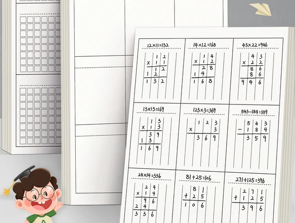 İlkokul Öğrencisi Kağıt - Dikey - 12 Adet - 480 Sayfa - Resim 7