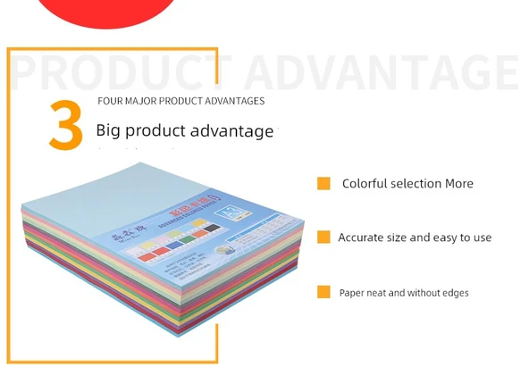 A3 230g Karışık Renk Karton Kağıt - 10 Renk, 5 Sayfa Her Biri - Resim 8