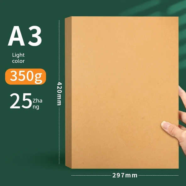 Kraft Kağıt [A3] 350g - 25 Yaprak