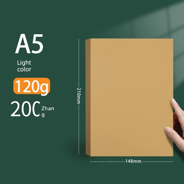 Kraft Kağıt [A5] 120g - 200 Yaprak