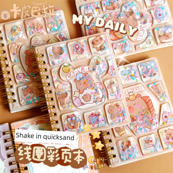 Sevimli Mini Taşınabilir Defter - Pony Dört Rastgele Kitap - 2