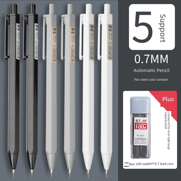 HB Mekanik Kalem - 0.7mm - 5 Paket - 200 Kurşun Çekirdekli