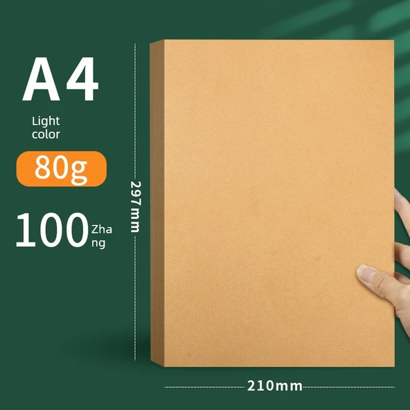 Kraft Kağıt [A4] 80g - 100 Yaprak